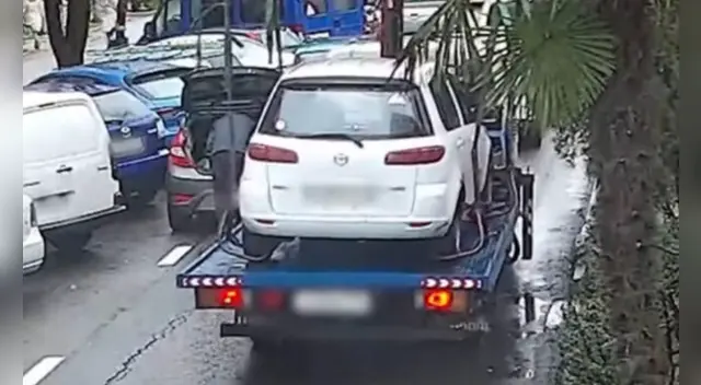 La escena causó el asombro de varios usuarios en las redes sociales. La escena causó el asombro de varios usuarios en las redes sociales.