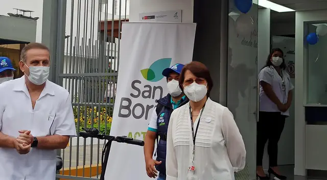 Pilar Mazzetti en San Borja. Pilar Mazzetti en San Borja.