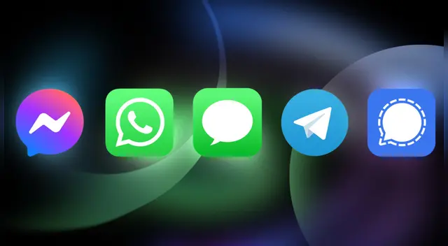 Descubre qué datos recopilan la aplicaciones de mensajería más conocidas.