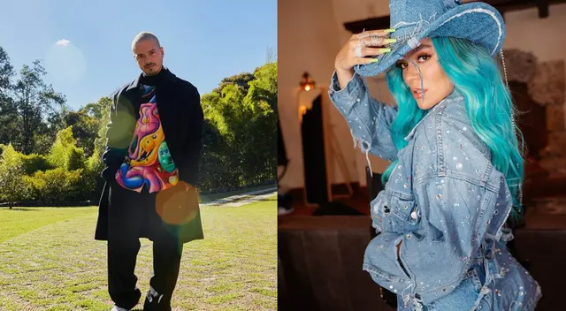 Jbalvin comparte foto inedita con Karol G.