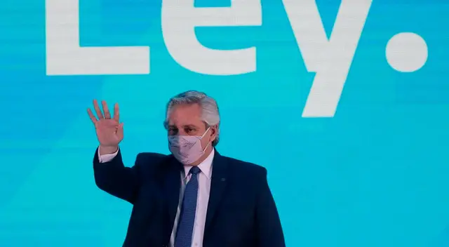 El presidente argentino Alberto Fernández promulgó la ley de interrupción voluntaria del embarazo.