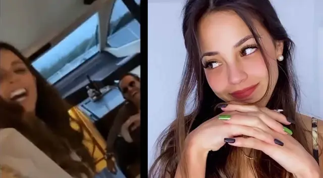 Luciana Fuster celebra su cumpleaños con Marc Anthony en su yate. Luciana Fuster celebra su cumpleaños con Marc Anthony en su yate.