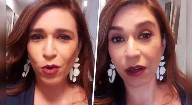 La conductora del noticiero compartió foto inédita con sus seguidores. La conductora del noticiero compartió foto inédita con sus seguidores.