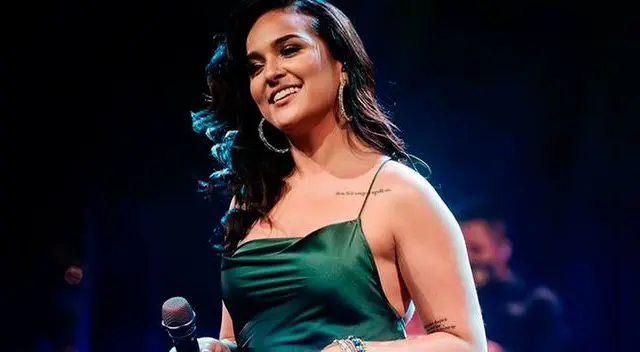 Daniela Darcourt canta a capela tema en Ingles y sorprende por pronunciación. Daniela Darcourt canta a capela tema en Ingles y sorprende por pronunciación.