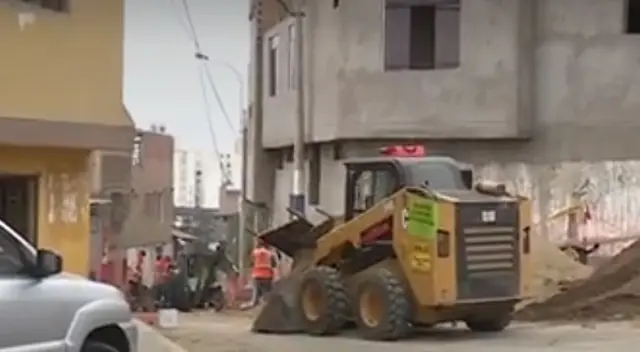 Balean trabajador de obras de agua y desagüe.