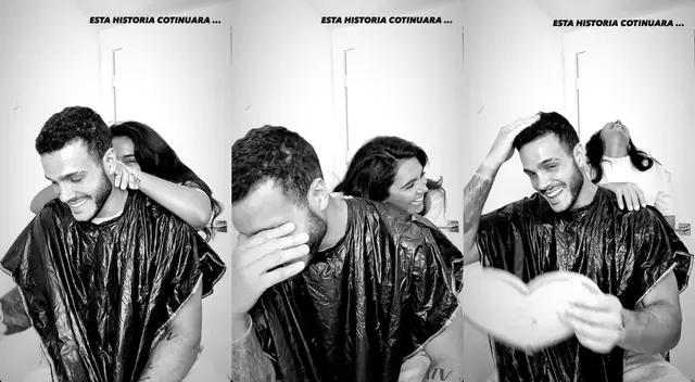 Mario Irivarren estaba descontento su cabello, por lo que le pidió ayuda a su novia Vania Bludau, sin esperar cómo terminaría viéndose. Mario Irivarren estaba descontento su cabello, por lo que le pidió ayuda a su novia Vania Bludau, sin esperar cómo terminaría viéndose.