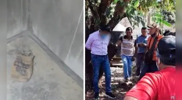 El alcalde del municipio desmiente que haya sido amarrado a un árbol. El alcalde del municipio desmiente que haya sido amarrado a un árbol.