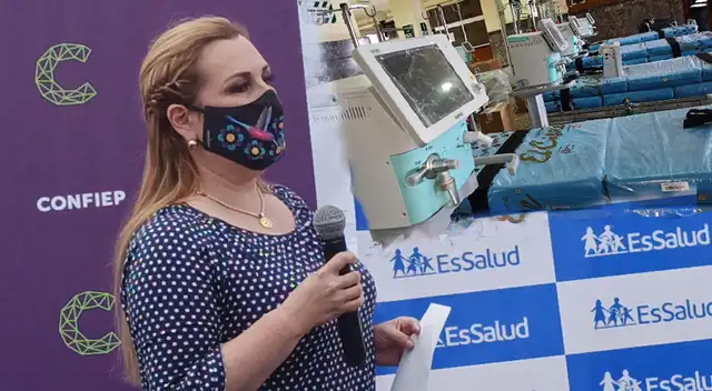 Fiorella Molinelli se pronunció sobre camas UCI. Fiorella Molinelli se pronunció sobre camas UCI.