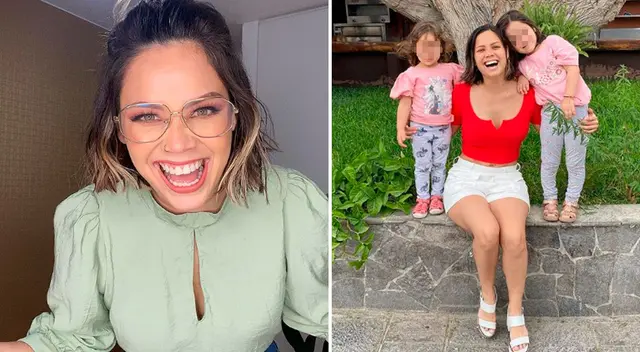 Andrea San Martín disfrutó del campo y piscina en Ica.