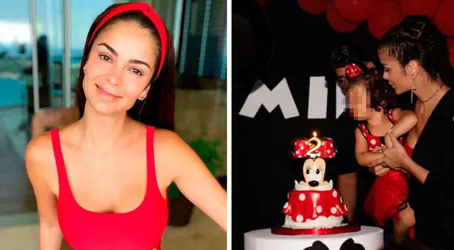 Laura Spoya realizó una gran fiesta para los dos añitos de su hija.