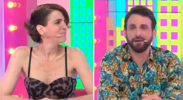 Rodrigo González y Gigi Mitre celebran su gran sintonía.