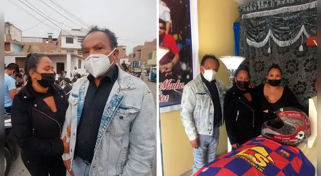 Melcochita le da el último adiós a su nieto Jordan Aguilera.