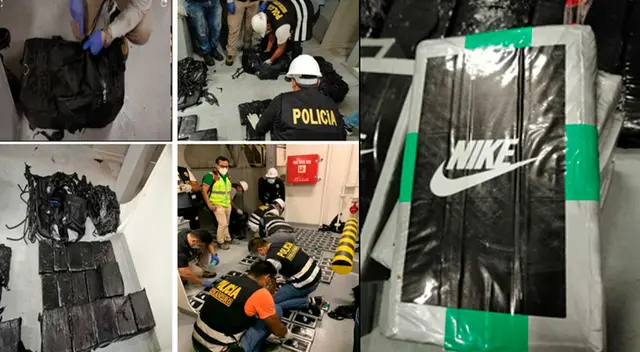 La PNP en pleno trabajo de intervención La PNP en pleno trabajo de intervención