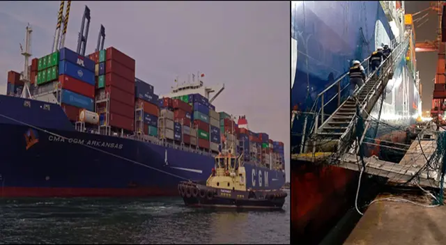 La nave intervenida que llevaba la droga La nave intervenida que llevaba la droga