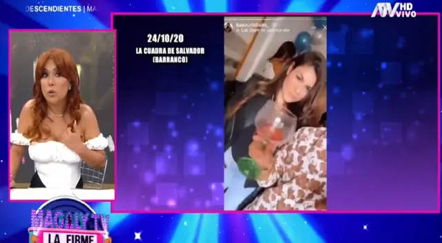 Magaly Medina aclara que no afirmó que La Cuadra del Salvador sea un bar, sino que sus clientes lo han convertido en uno.