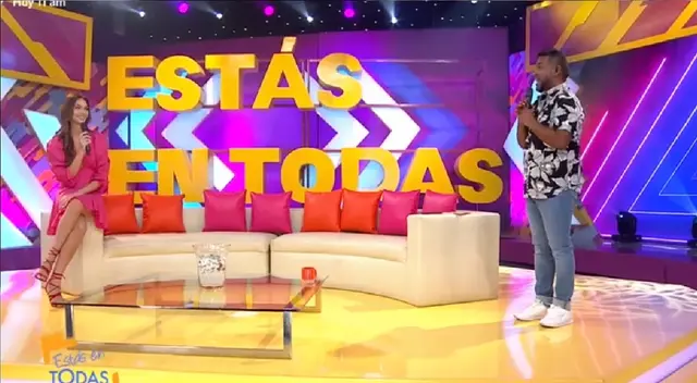 Natalie Vértiz recibió con buenas vibras a Choca Mandros tras ausencia en programa. Natalie Vértiz recibió con buenas vibras a Choca Mandros tras ausencia en programa.