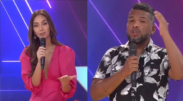 Natalie Vértiz recibió con buenas vibras a Choca Mandros tras ausencia en programa. Natalie Vértiz recibió con buenas vibras a Choca Mandros tras ausencia en programa.