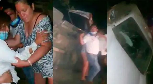 Despiste de camioneta de comitiva de  Daniel Urresti