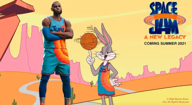 HBO Max mostró imágenes inédita de “Space Jam: A New Legacy”.