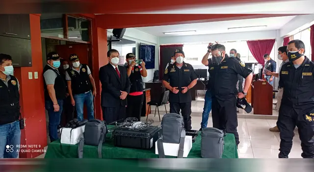 Sala situacional del Escuadrón Verde. Sala situacional del Escuadrón Verde.