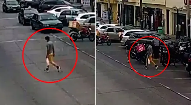 Los serenos y la Brigada de Rescate de Surco auxiliaron a la joven. Los serenos y la Brigada de Rescate de Surco auxiliaron a la joven.