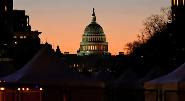 El Capitolio visto el sábado 16 de enero.
