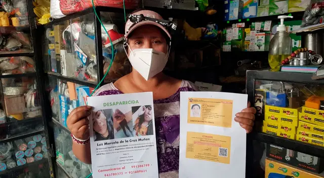 Varias personas le habrían indicado que vieron a su hija con un hombre, quien se dedicaría a la mafia de la trata de personas en Lima.