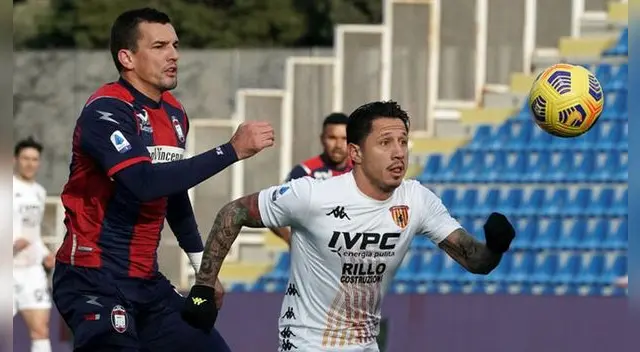 Lapadula solo tuvo una ocasión para marcar ante Crotone. Son 12 partidos sin marcar. Lapadula solo tuvo una ocasión para marcar ante Crotone. Son 12 partidos sin marcar.