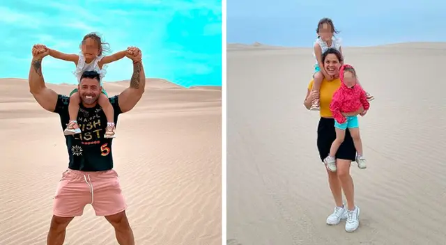 Andrea San Martín se junto con su expareja Sebastián Lizarzaburu por su hija. Andrea San Martín se junto con su expareja Sebastián Lizarzaburu por su hija.