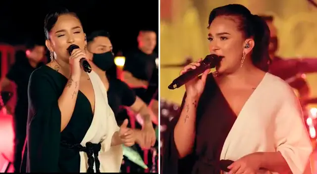 Daniela Darcourt fue parte de la serenata de Lima. Daniela Darcourt fue parte de la serenata de Lima.