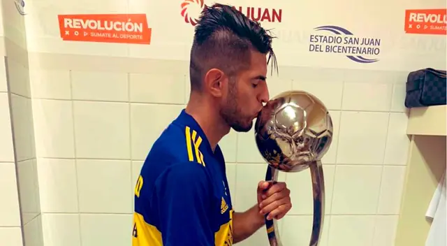 Carlos Zambrano ganó la Copa Maradona con Boca Juniors.
