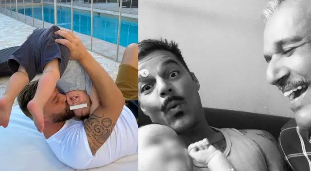 Ricky Martin protagoniza tierna fotografía junto a su bebé Renn Ricky Martin protagoniza tierna fotografía junto a su bebé Renn