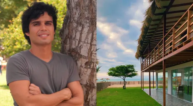 Pedro Suárez Vértiz reveló que se unió a su suegra, su esposa y sus amigos para construir el hospedaje Casa Palma, en la playa de Zorritos.