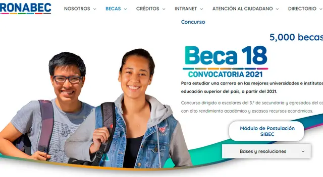 Pronabec: entérate los detalles de la Beca 18. Pronabec: entérate los detalles de la Beca 18.