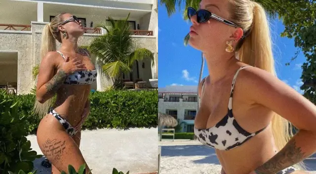 Leslie Shaw sorprendió a sus seguidores al mostrarse en las playas de Miami después de pasar tiempo con su familia en nuestro país.