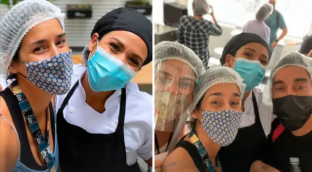 Gianella Neyra y Magdyel Ugaz en nueva producción cinematográfica.