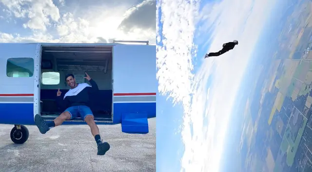 Said Palao regresó a Perú tras vacaciones en Miami.