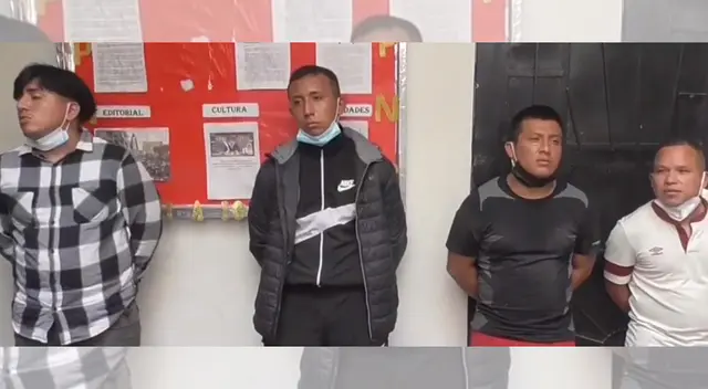 Detienen a delincuentes en SJL.