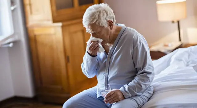 Las enfermedades respiratorias son la causa más frecuente de muertes en ancianos. Las enfermedades respiratorias son la causa más frecuente de muertes en ancianos.
