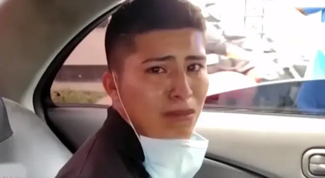 Detienen a delincuente en Surco.