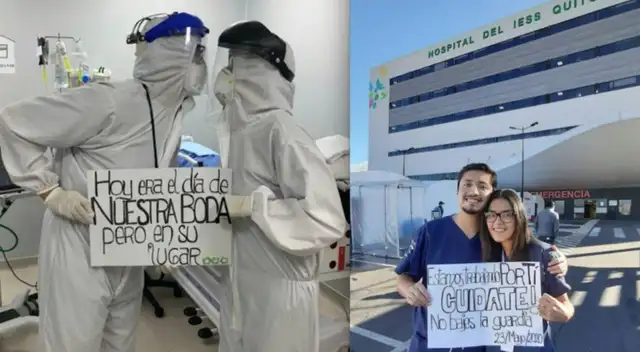 “Tengo ganas fervientes de vivir la vida, cumplir mis sueños, como casarme con la mujer que amo", precisó el doctor ecuatoriano antes de entrar a UCI.