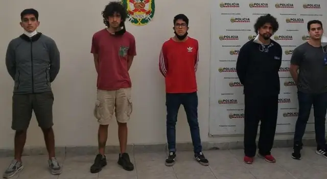 Sujetos están recluidos en el penal Lurigancho desde octubre del año pasado. Sujetos están recluidos en el penal Lurigancho desde octubre del año pasado.