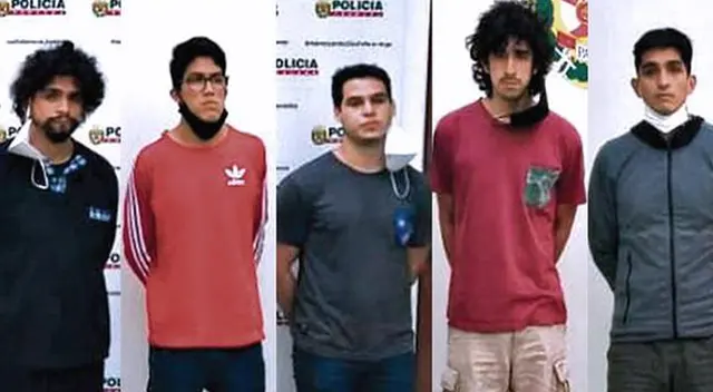 Sujetos están recluidos en el penal Lurigancho desde octubre del año pasado. Sujetos están recluidos en el penal Lurigancho desde octubre del año pasado.