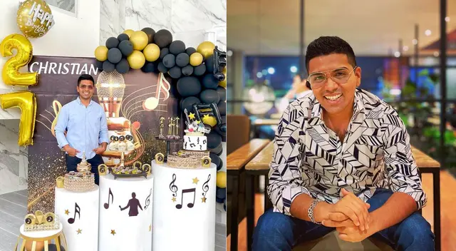 Christian Yaipén celebra su cumpleaños. Christian Yaipén celebra su cumpleaños.