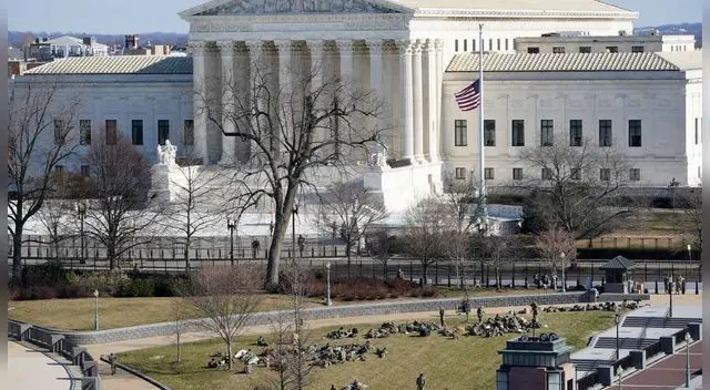 Alerta por amenaza de bomba en la Corte Suprema de Estados Unidos.