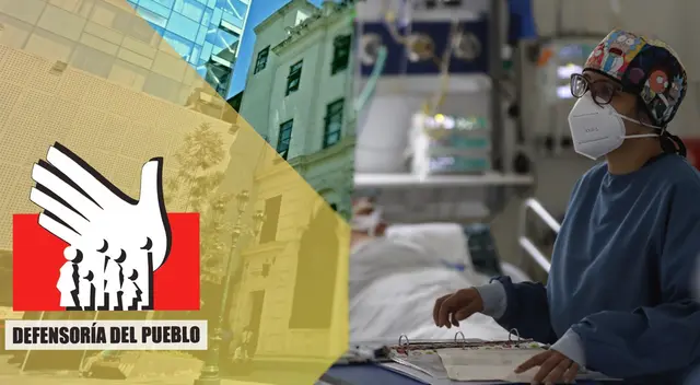 Defensoría del Pueblo sobre situación hospitalaria.