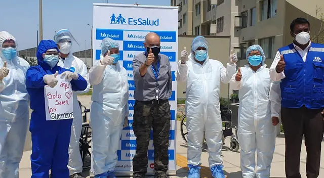 Gabriel Quijandría venció al covid-19. El ministro del Ambiente rescató la labor del personal de salud.