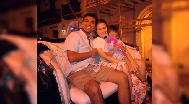 Christian Yaipén celebró su cumpleaños número 27 al lado de su familia.