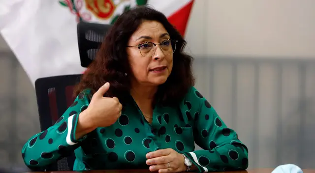 Violeta Bermúdez, presidenta del Consejo de Ministros.