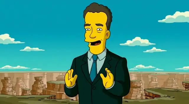 Los Simpson se robaron la atención en las redes sociales en medio de la investidura de Joe Biden.